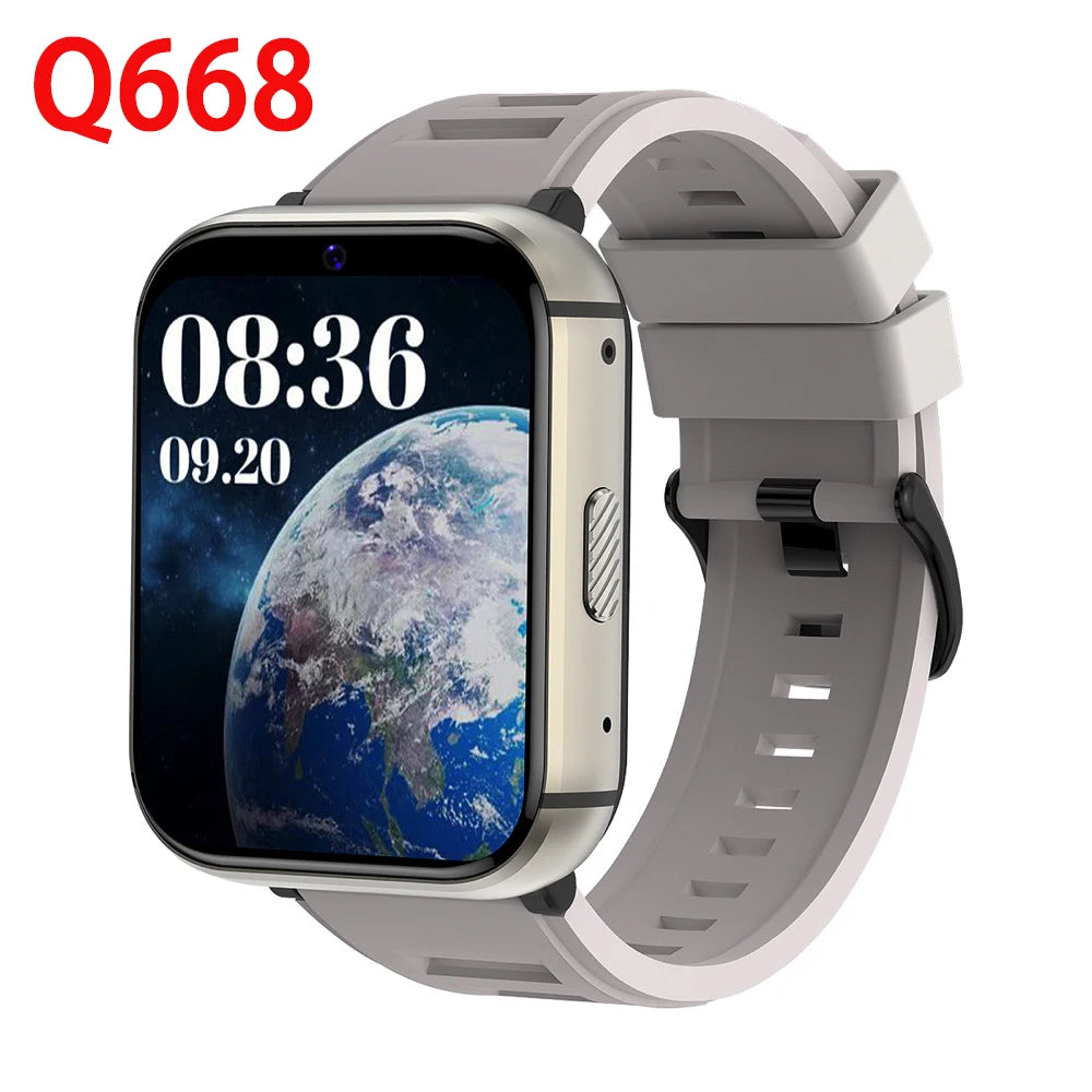 Montre Connectée 4G Homme – GPS • Caméra • Étanche • 4 Go RAM / 64 Go RAM