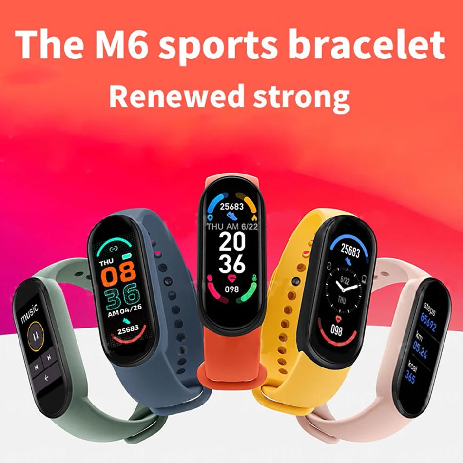 M6 Smartwatch – Surveillez vos performances, maîtrisez votre santé, restez connecté