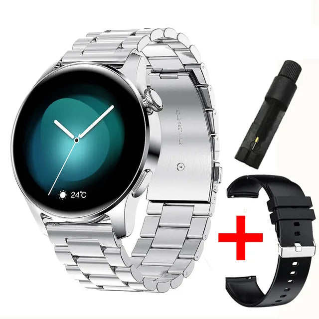 ⌚ WELAIDE W4 – Montre Connectée de Santé & Fitness | Écran OLED HD 1.43" | Appels Bluetooth & Suivi Cardiaque