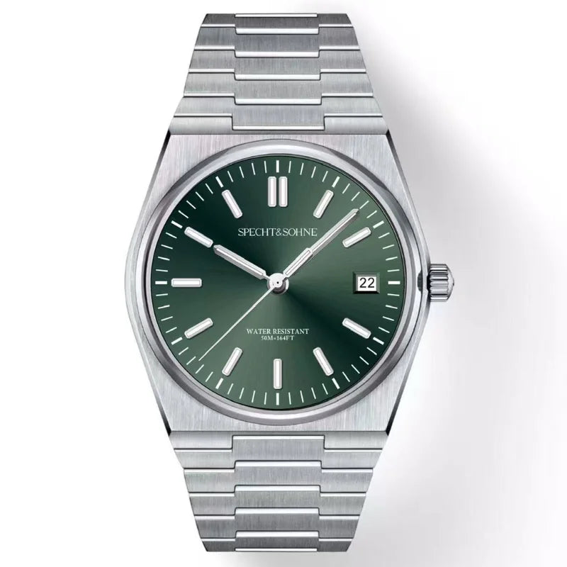 ⌚ Specht & Sohne SP0002-2 – Montre Classique de Luxe pour Homme 37 mm | Quartz Japonais & Verre Saphir