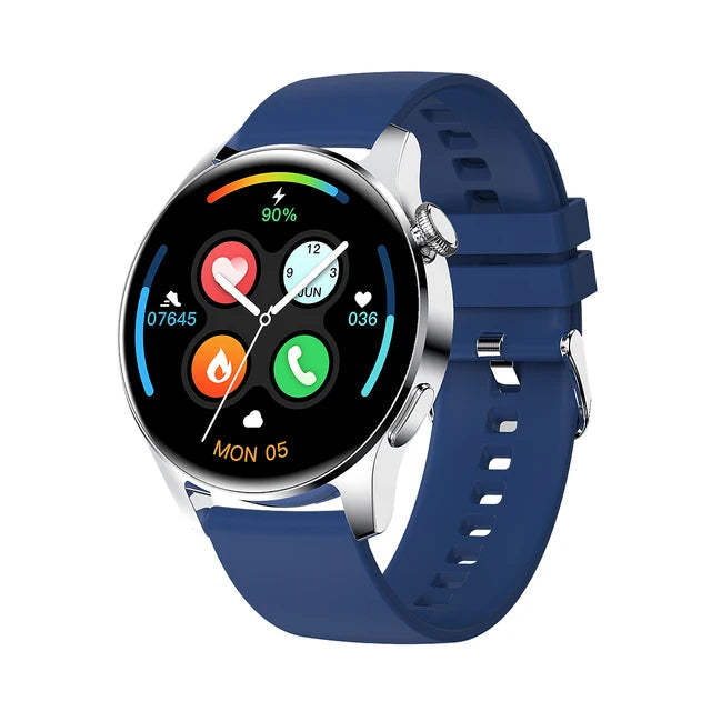 ⌚ WELAIDE W4 – Montre Connectée de Santé & Fitness | Écran OLED HD 1.43" | Appels Bluetooth & Suivi Cardiaque