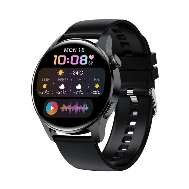 ⌚ WELAIDE W4 – Montre Connectée de Santé & Fitness | Écran OLED HD 1.43" | Appels Bluetooth & Suivi Cardiaque