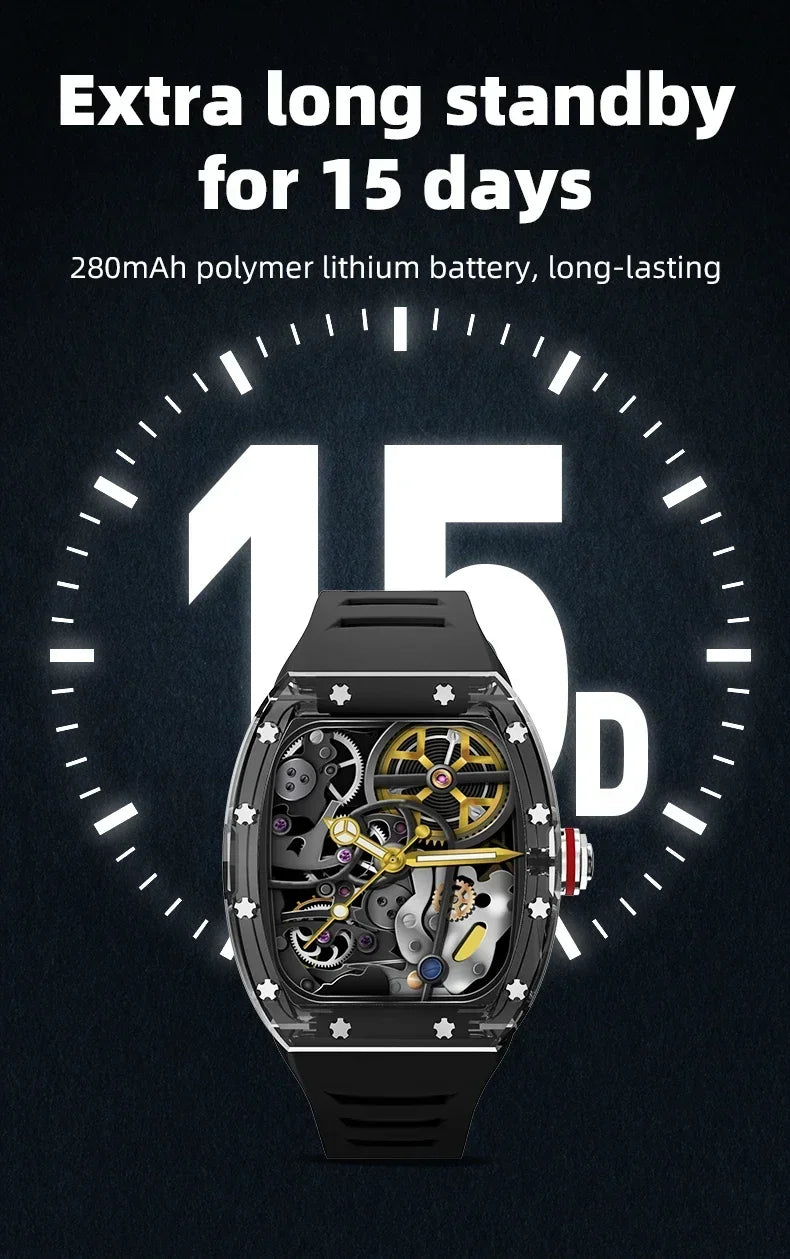⌚ DIXSG SmartWatch – Montre Connectée Élégante & Sportive | Suivi Cardiaque, Notifications & Écran HD 1.57"