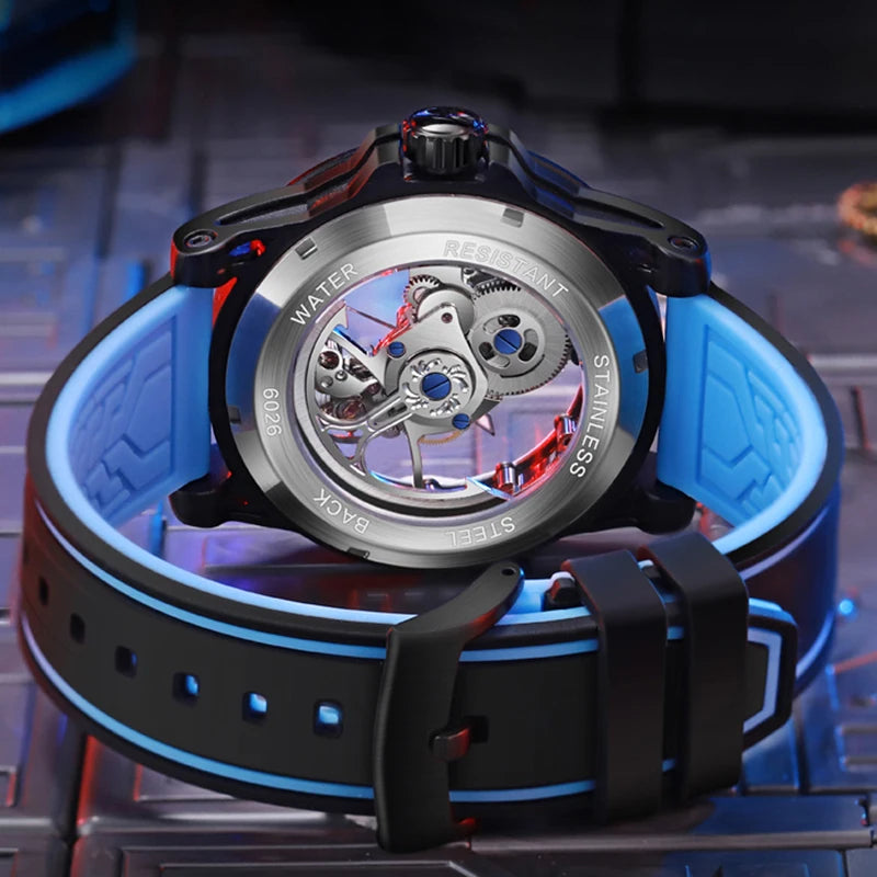 ⌚ MUSANFIGO 6026C – Montre Mécanique Automatique Édition Limitée à Cadran Squelette