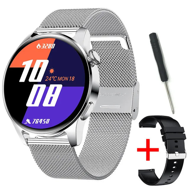 ⌚ WELAIDE W4 – Montre Connectée de Santé & Fitness | Écran OLED HD 1.43" | Appels Bluetooth & Suivi Cardiaque