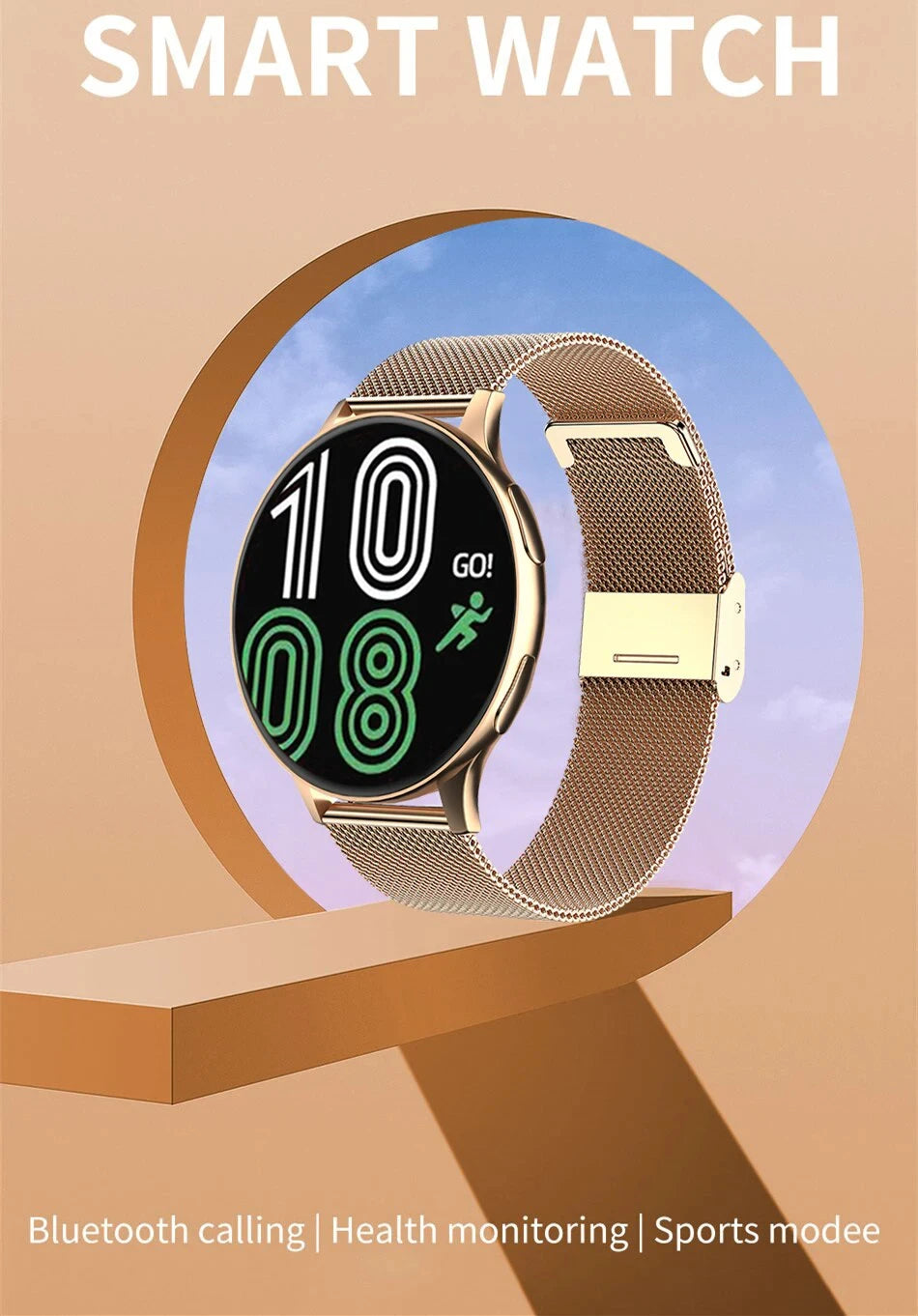 ⌚ LIGE 2024 – Montre Connectée Haut de Gamme | Bluetooth, Appels, Suivi Santé & Cadran Personnalisé + Boîte Incluse