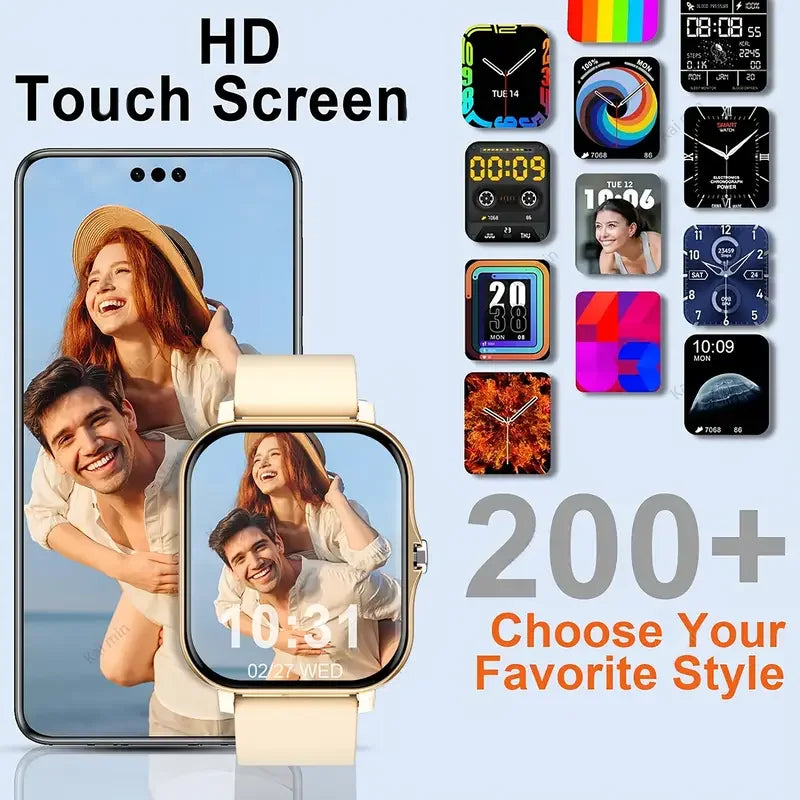 KESHUYOU 2025 SmartWatch — Élégance, Bien-être & Connectivité au Poignet