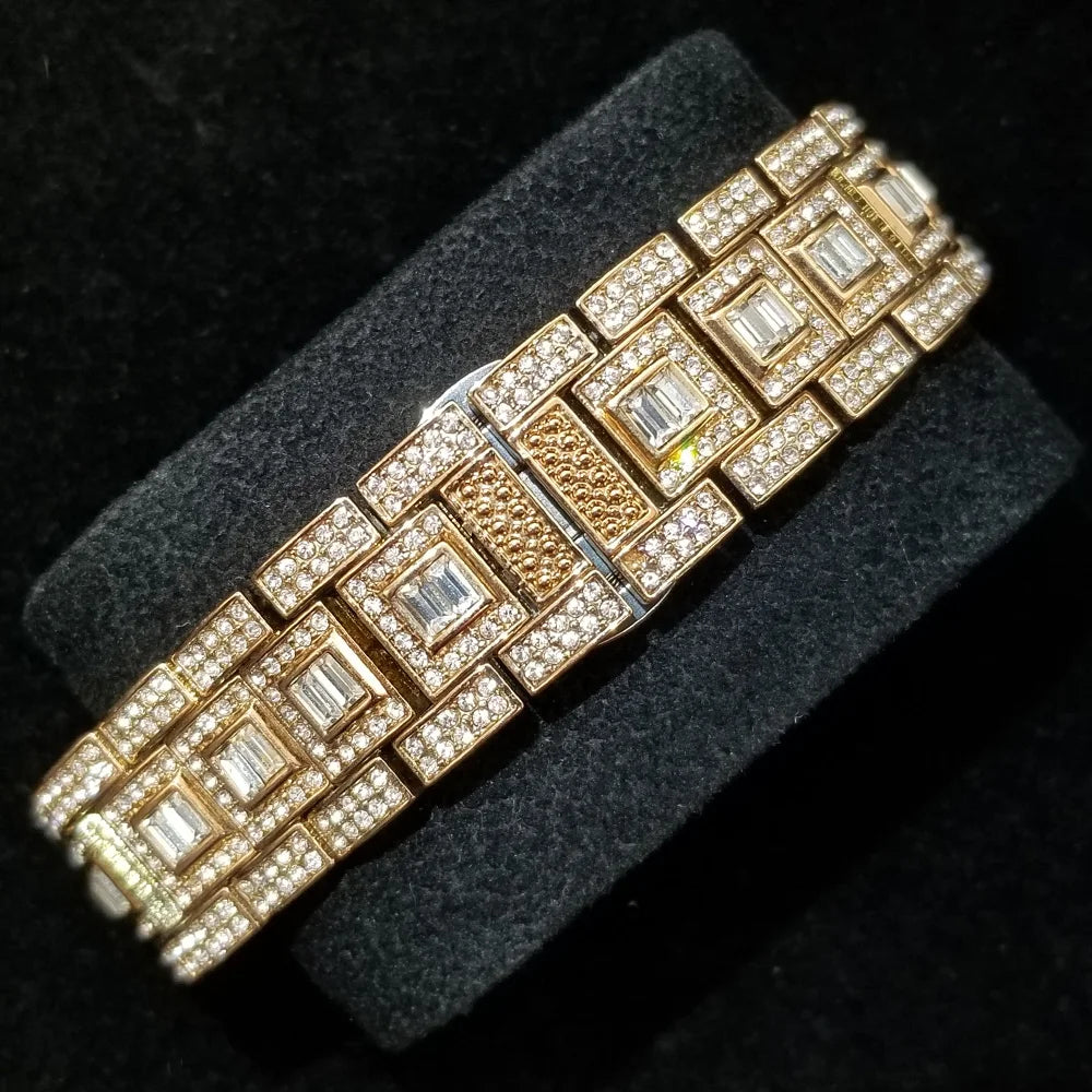 💎 Montre UNIGUET DR04 – Montre-bracelet Diamant Luxe Plaquée Or 18 Carats