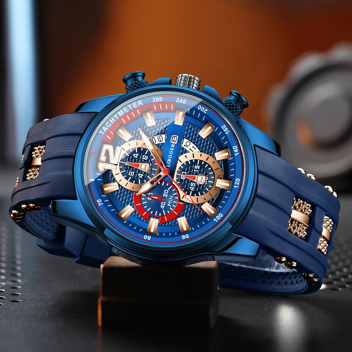 Montre Homme YOLAKO – Élégance Arabe & Style Sport Chic