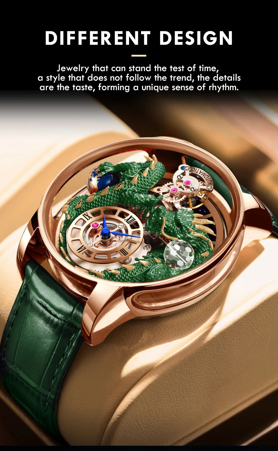 ⌚Montre Homme PINDU Design 2025 💎 Tourbillon Diamant | Verre Saphir • Étanche • Luxe Moderne