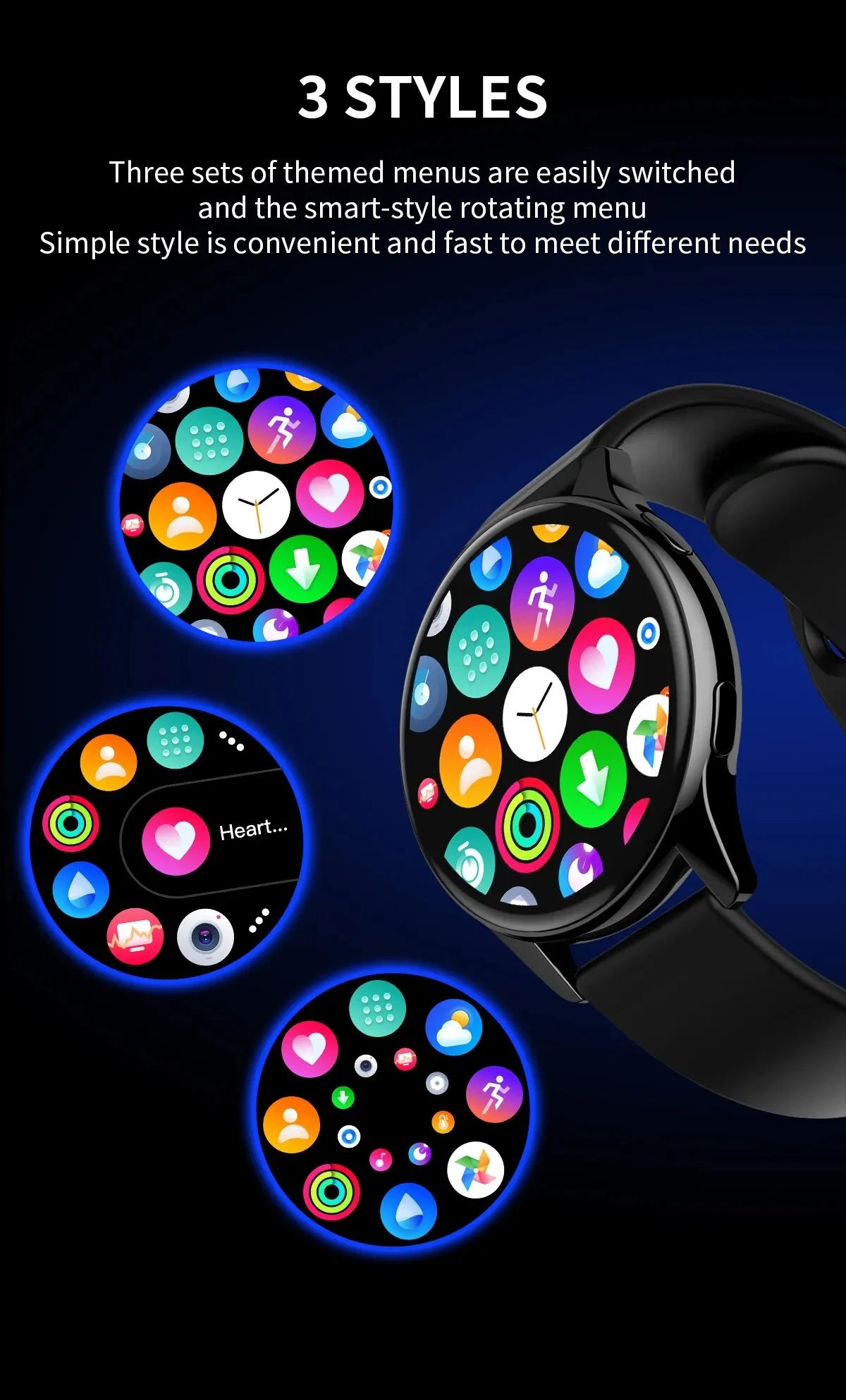 ⌚ LIGE 2024 – Montre Connectée Haut de Gamme | Bluetooth, Appels, Suivi Santé & Cadran Personnalisé + Boîte Incluse