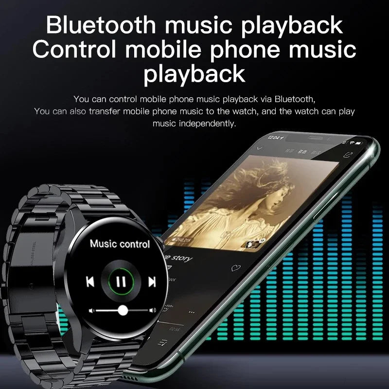 ⌚ WELAIDE W4 – Montre Connectée de Santé & Fitness | Écran OLED HD 1.43" | Appels Bluetooth & Suivi Cardiaque