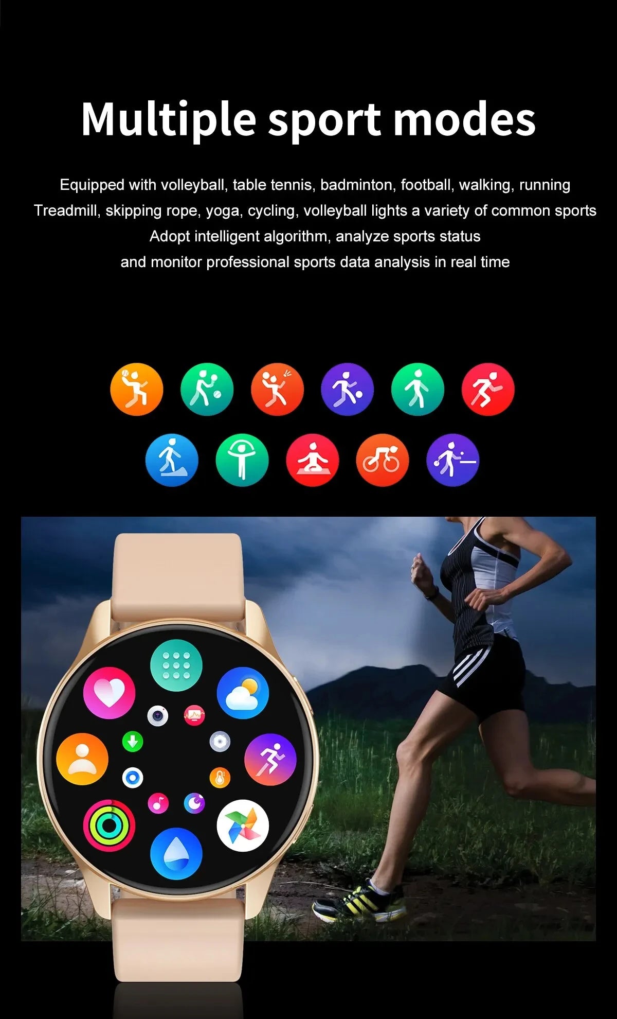 ⌚ LIGE 2024 – Montre Connectée Haut de Gamme | Bluetooth, Appels, Suivi Santé & Cadran Personnalisé + Boîte Incluse