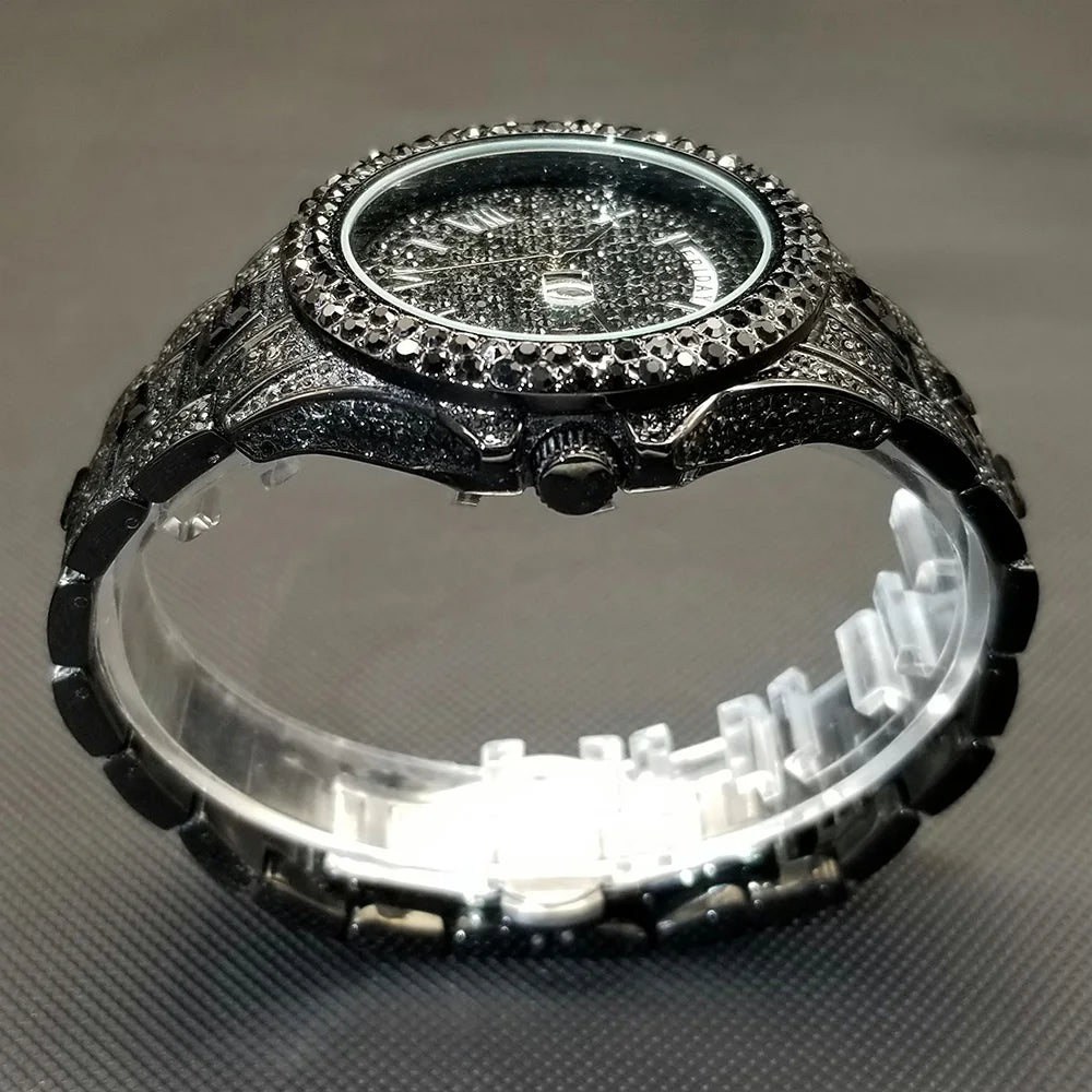 💎 Montre UNIGUET DR04 – Montre-bracelet Diamant Luxe Plaquée Or 18 Carats