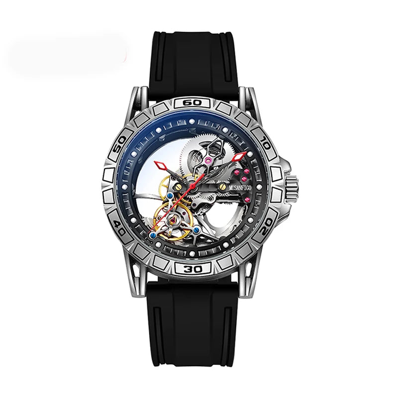 ⌚ MUSANFIGO 6026C – Montre Mécanique Automatique Édition Limitée à Cadran Squelette