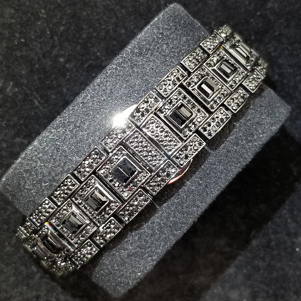 💎 Montre UNIGUET DR04 – Montre-bracelet Diamant Luxe Plaquée Or 18 Carats