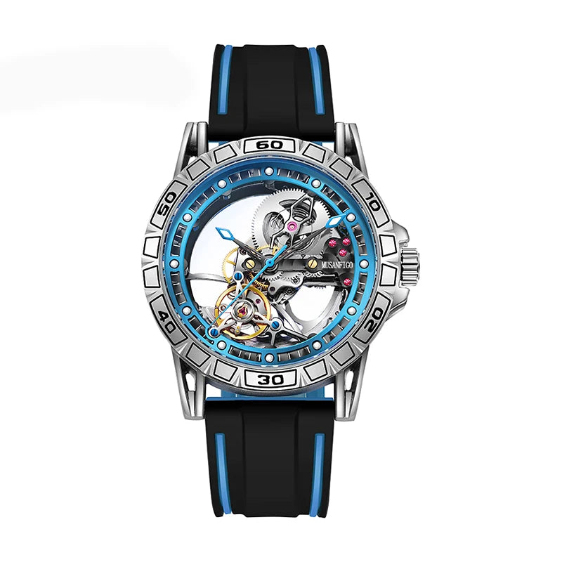 ⌚ MUSANFIGO 6026C – Montre Mécanique Automatique Édition Limitée à Cadran Squelette
