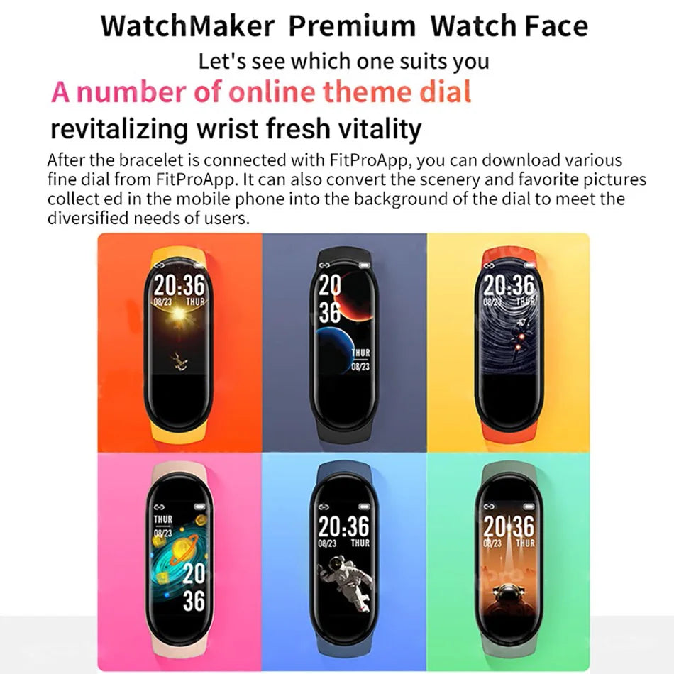 M6 Smartwatch – Surveillez vos performances, maîtrisez votre santé, restez connecté