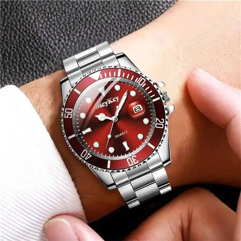 ⌚ YOLAKO – Montre Homme Élégante à Quartz | Design Moderne & Grand Cadran
