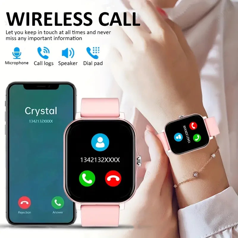 KESHUYOU 2025 SmartWatch — Élégance, Bien-être & Connectivité au Poignet