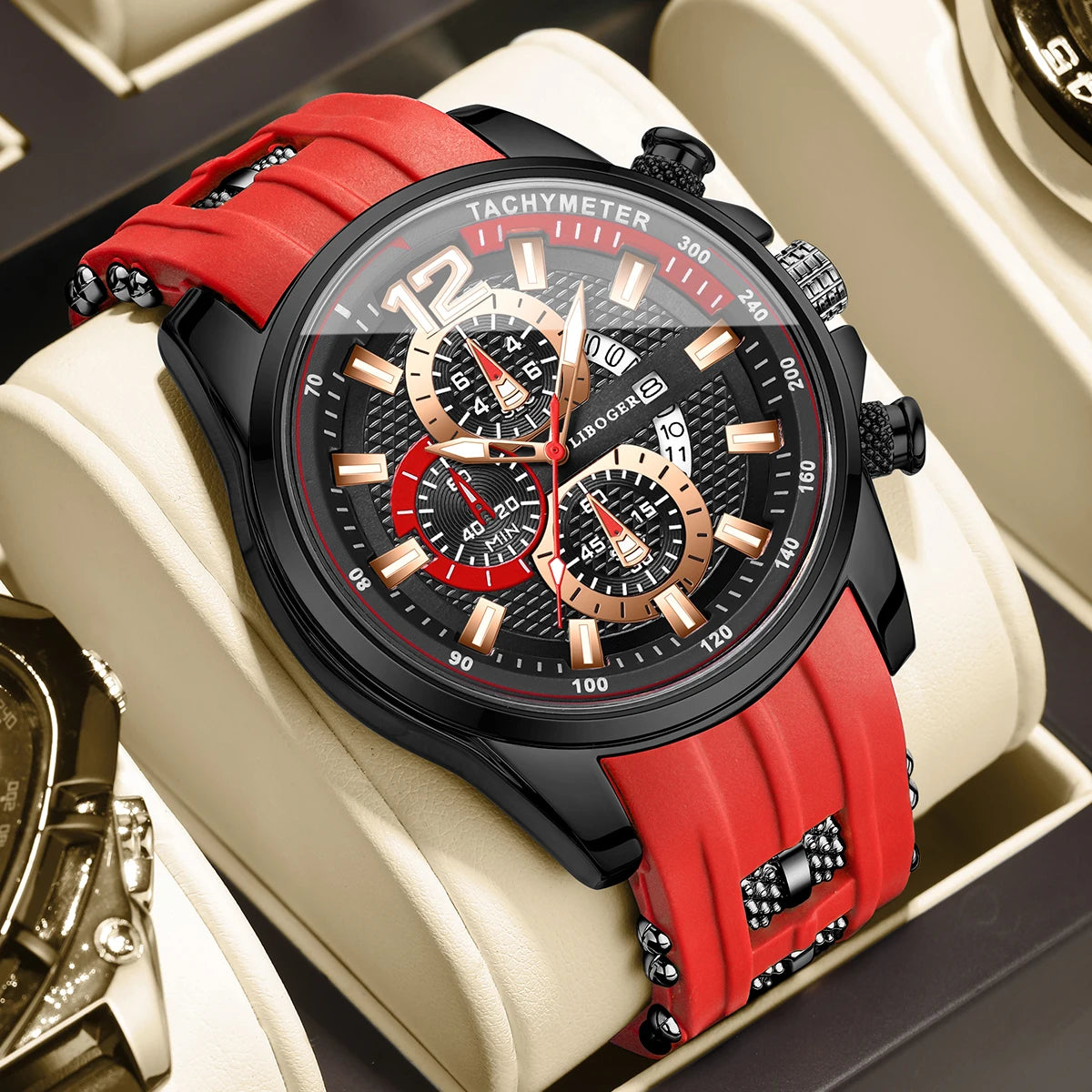 Montre Homme YOLAKO – Élégance Arabe & Style Sport Chic