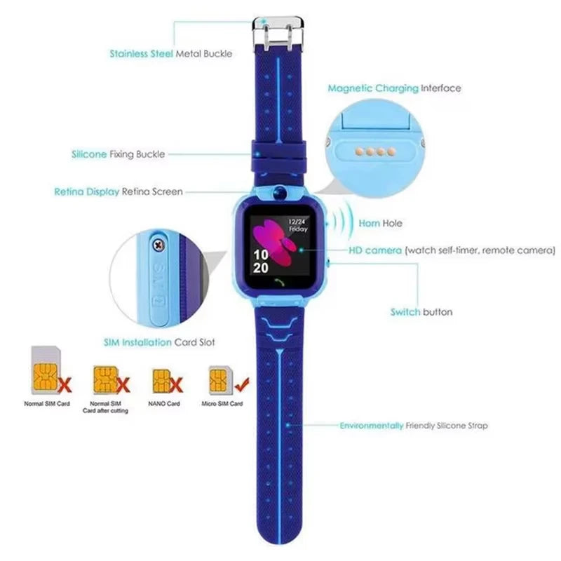 🧒 Montre Connectée Enfant Xiaomi – Sécurité, GPS & Appels SOS