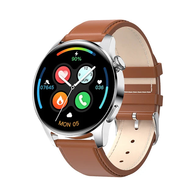 ⌚ WELAIDE W4 – Montre Connectée de Santé & Fitness | Écran OLED HD 1.43" | Appels Bluetooth & Suivi Cardiaque