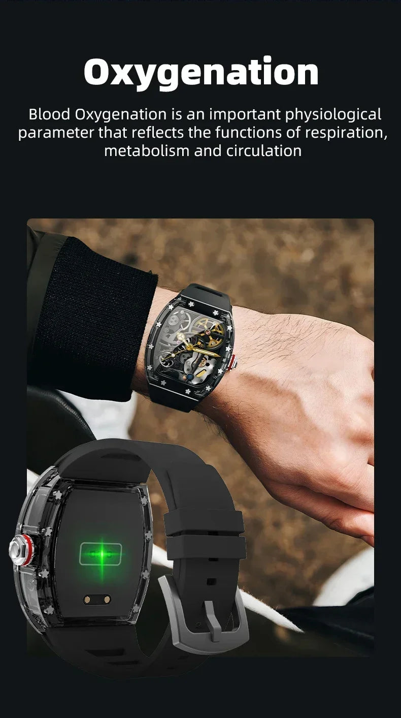 ⌚ DIXSG SmartWatch – Montre Connectée Élégante & Sportive | Suivi Cardiaque, Notifications & Écran HD 1.57"