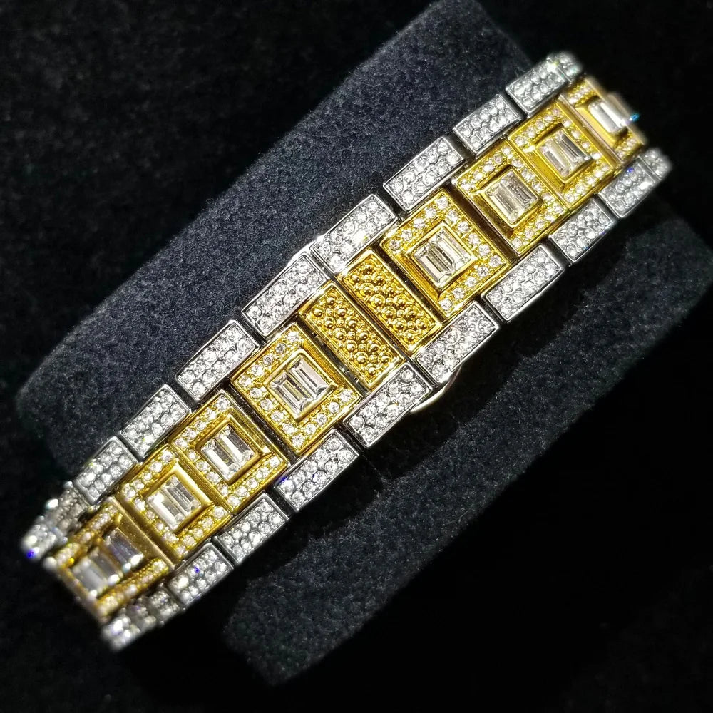 💎 Montre UNIGUET DR04 – Montre-bracelet Diamant Luxe Plaquée Or 18 Carats