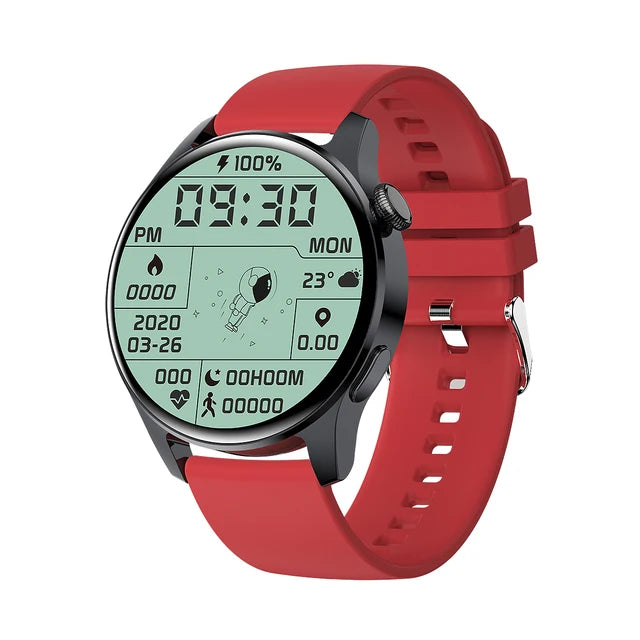 ⌚ WELAIDE W4 – Montre Connectée de Santé & Fitness | Écran OLED HD 1.43" | Appels Bluetooth & Suivi Cardiaque