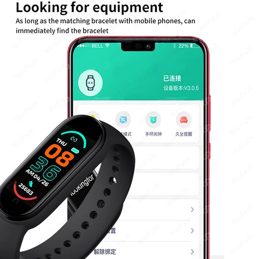 M6 Smartwatch – Surveillez vos performances, maîtrisez votre santé, restez connecté