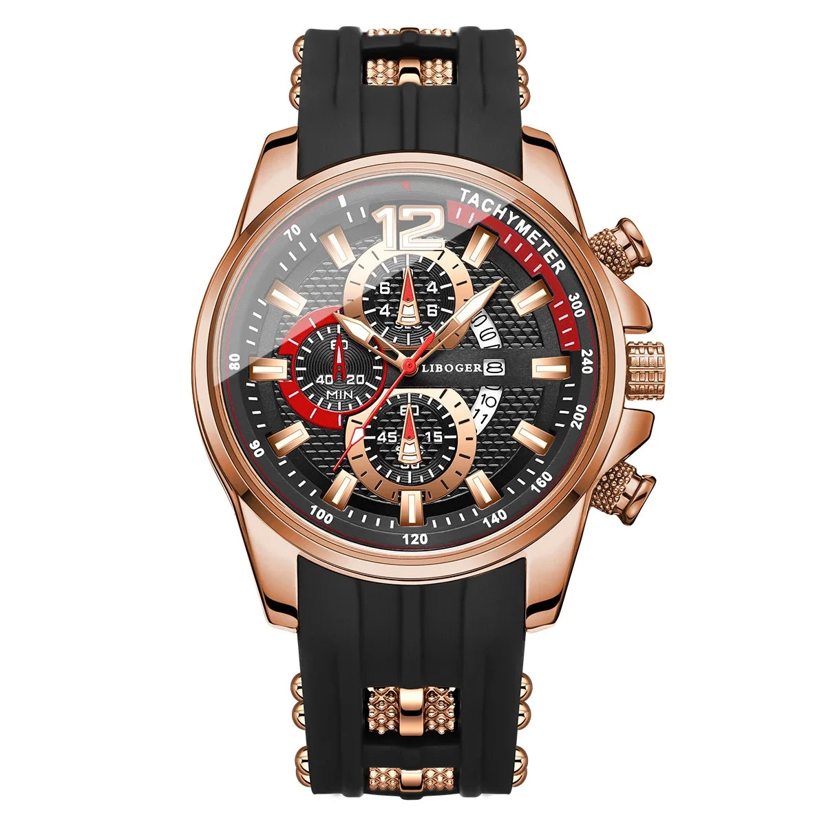 Montre Homme YOLAKO – Élégance Arabe & Style Sport Chic