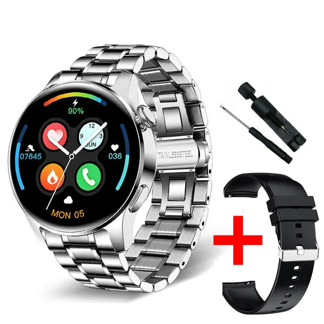 ⌚ WELAIDE W4 – Montre Connectée de Santé & Fitness | Écran OLED HD 1.43" | Appels Bluetooth & Suivi Cardiaque