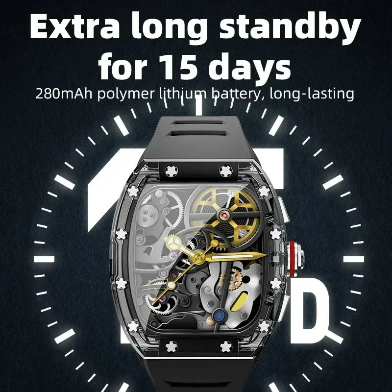 ⌚ DIXSG SmartWatch – Montre Connectée Élégante & Sportive | Suivi Cardiaque, Notifications & Écran HD 1.57"