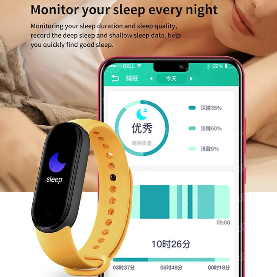 M6 Smartwatch – Surveillez vos performances, maîtrisez votre santé, restez connecté