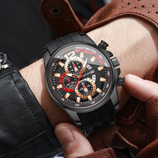 Montre Homme YOLAKO – Élégance Arabe & Style Sport Chic
