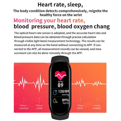 M6 Smartwatch – Surveillez vos performances, maîtrisez votre santé, restez connecté