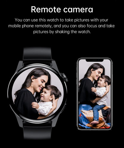 ⌚ WELAIDE W4 – Montre Connectée de Santé & Fitness | Écran OLED HD 1.43" | Appels Bluetooth & Suivi Cardiaque