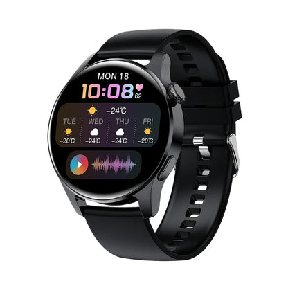 ⌚ WELAIDE W4 – Montre Connectée de Santé & Fitness | Écran OLED HD 1.43" | Appels Bluetooth & Suivi Cardiaque