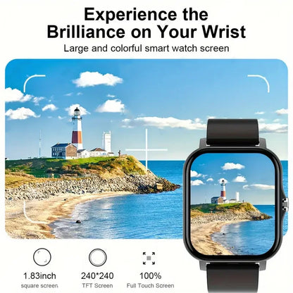 KESHUYOU 2025 SmartWatch — Élégance, Bien-être & Connectivité au Poignet