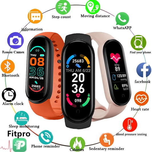 M6 Smartwatch – Surveillez vos performances, maîtrisez votre santé, restez connecté
