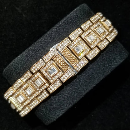 💎 Montre UNIGUET DR04 – Montre-bracelet Diamant Luxe Plaquée Or 18 Carats