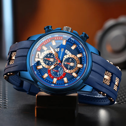 Montre Homme YOLAKO – Élégance Arabe & Style Sport Chic