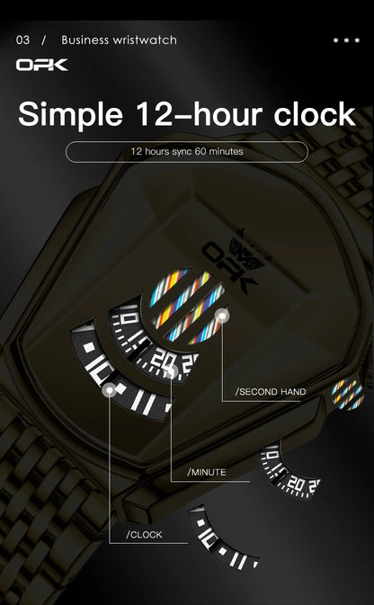 ⌚ Montre Homme OPK 8172 – Élégance & Précision pour les Hommes d’Affaires