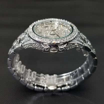 💎 Montre UNIGUET DR04 – Montre-bracelet Diamant Luxe Plaquée Or 18 Carats