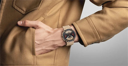 ⌚ ChiBear Military Outdoor Smartwatch – Montre Connectée Tactique GPS & LED pour Hommes