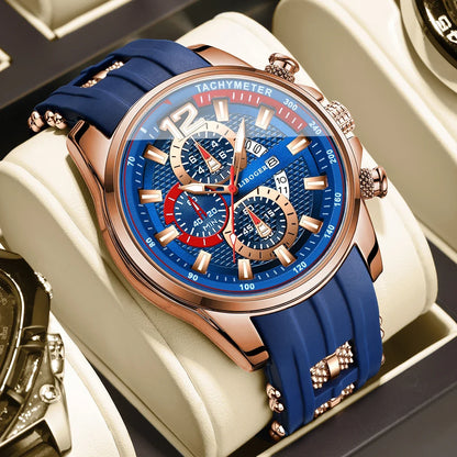 Montre Homme YOLAKO – Élégance Arabe & Style Sport Chic