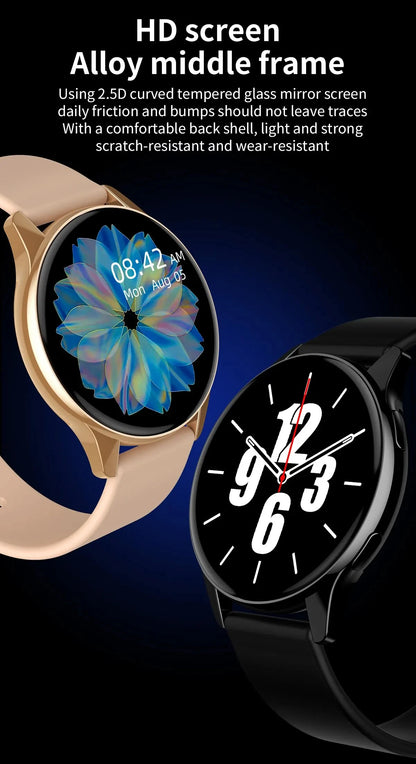⌚ LIGE 2024 – Montre Connectée Haut de Gamme | Bluetooth, Appels, Suivi Santé & Cadran Personnalisé + Boîte Incluse