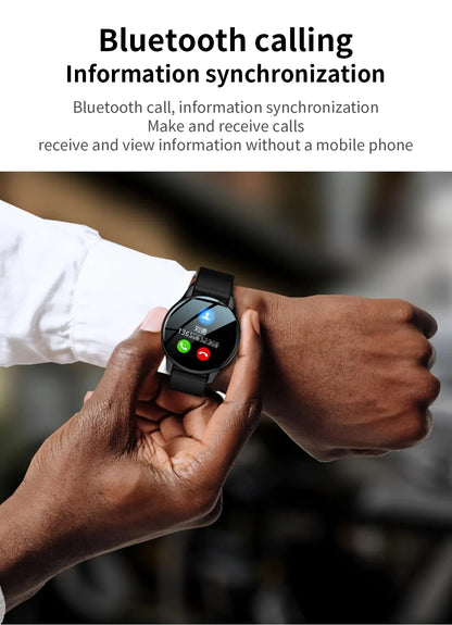 ⌚ LIGE 2024 – Montre Connectée Haut de Gamme | Bluetooth, Appels, Suivi Santé & Cadran Personnalisé + Boîte Incluse
