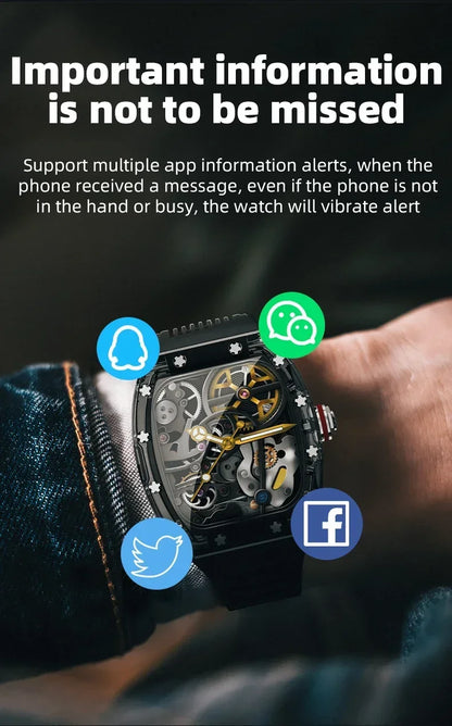 ⌚ DIXSG SmartWatch – Montre Connectée Élégante & Sportive | Suivi Cardiaque, Notifications & Écran HD 1.57"